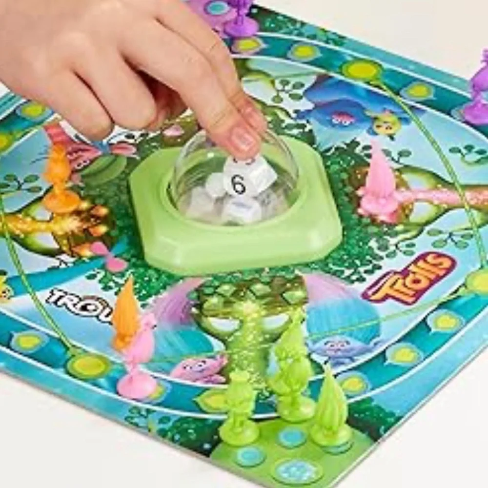 Hasbro Dreamworks Trolls in Trouble game new in sealed package
